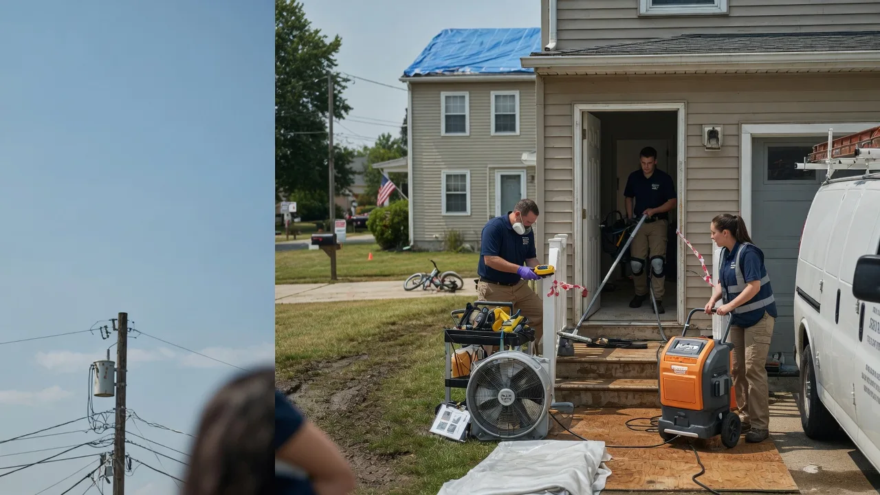 Water Damage Repair in Ogdensburg, WI near me